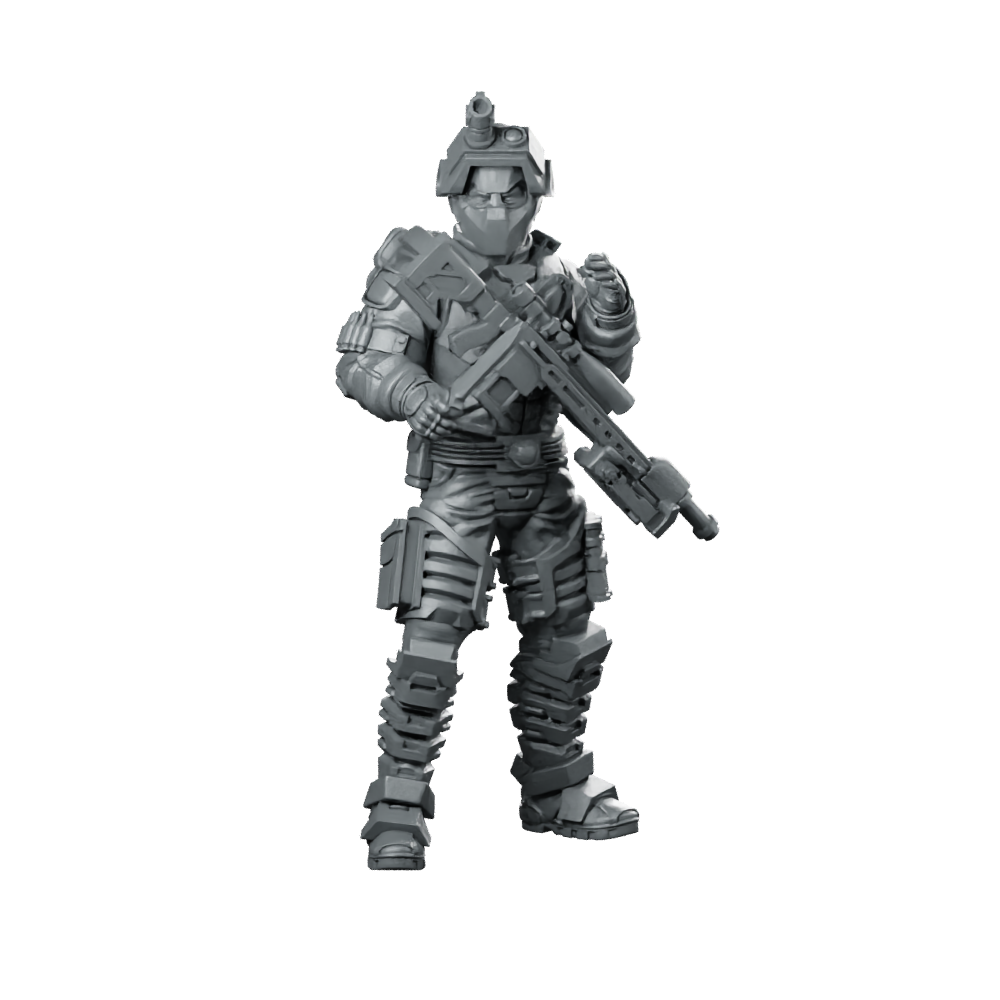 Cobra Night Viper Trooper 4 Recon Trooper Miniature 360 Spin 01