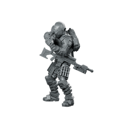 Cobra Night Viper Trooper 6 Tactical Trooper Miniature 360 Spin 01