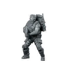 Cobra Range Viper Trooper 1 Miniature Tactical Sci - Fi - Papsikels Miniatures - We Print Miniatures