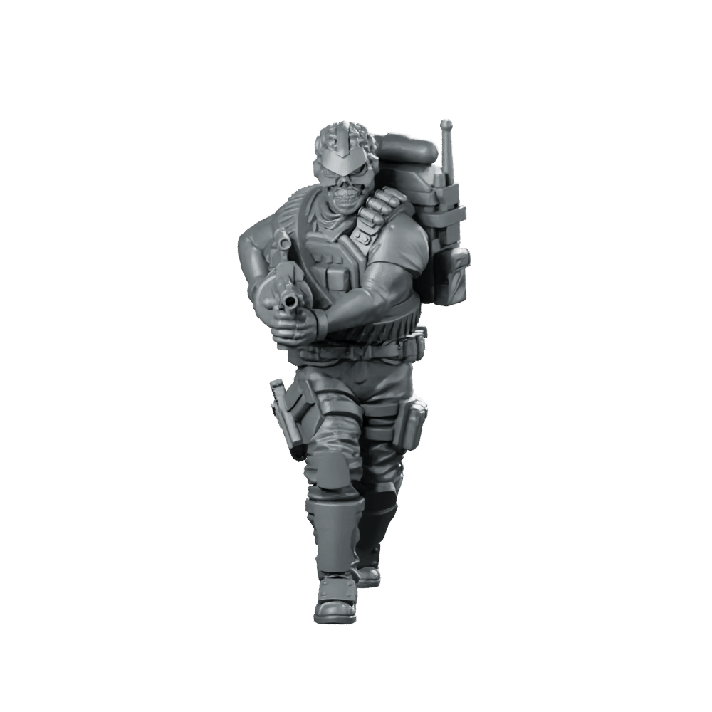 Cobra Range Viper Trooper 3 Miniature Sci - Fi Infantry - Papsikels Miniatures - We Print Miniatures