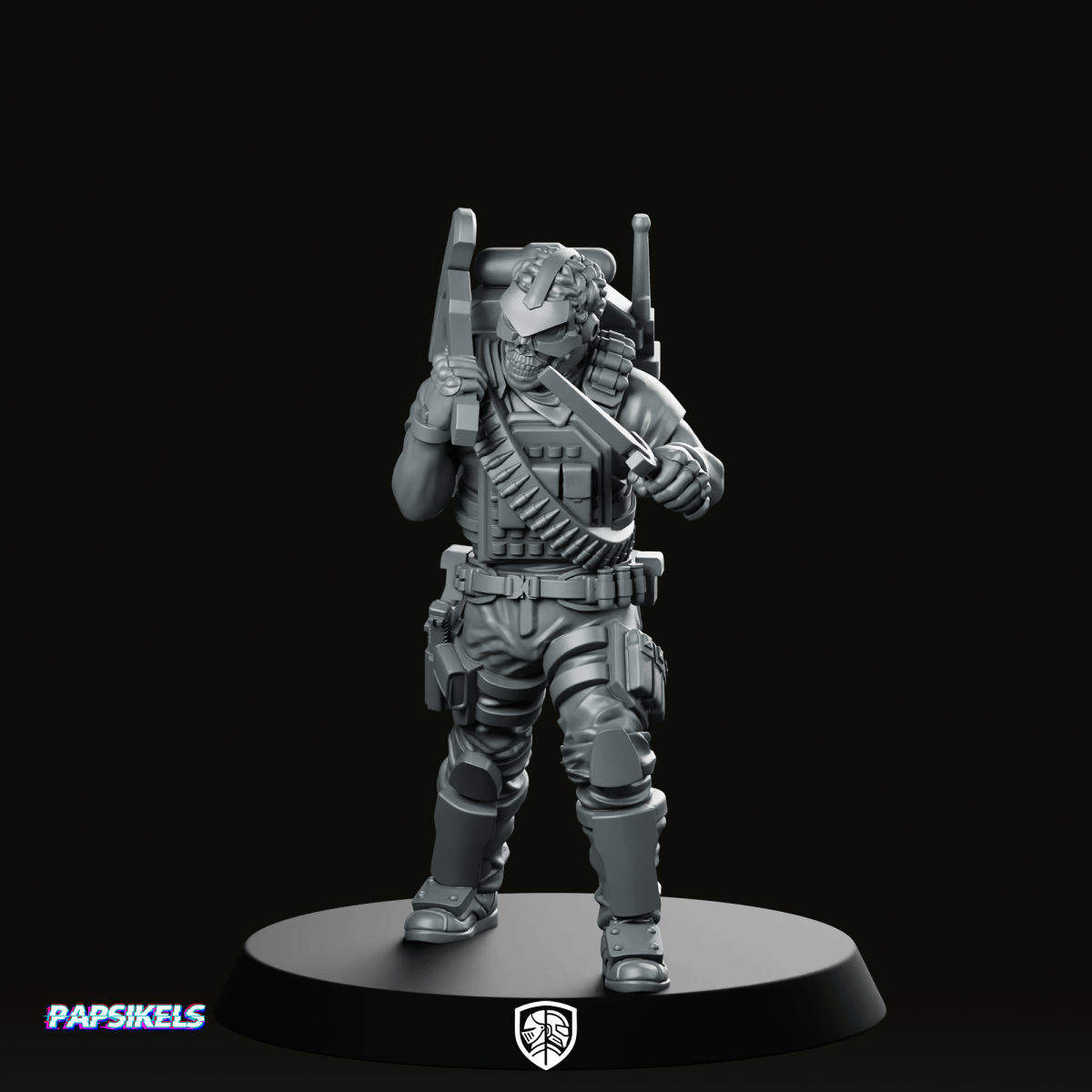 Cobra Range Viper Trooper 4 Miniature - Papsikels Miniatures - We Print Miniatures