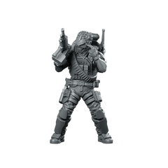 Cobra Range Viper Trooper 5 Miniature Sci - Fi Heavy - Papsikels Miniatures - We Print Miniatures