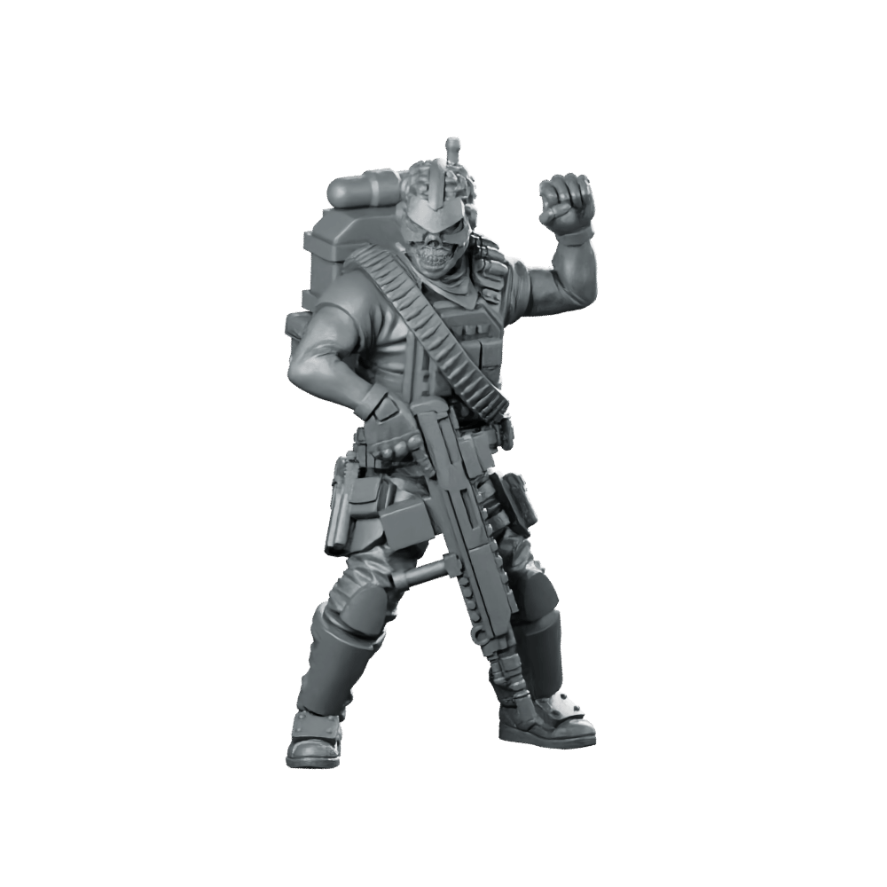 Cobra Range Viper Trooper 6 Miniature Sci - Fi Salute - Papsikels Miniatures - We Print Miniatures