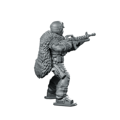 Cobra Snow Serpent Trooper 1 Miniature Winter Sci - Fi - Papsikels Miniatures - We Print Miniatures