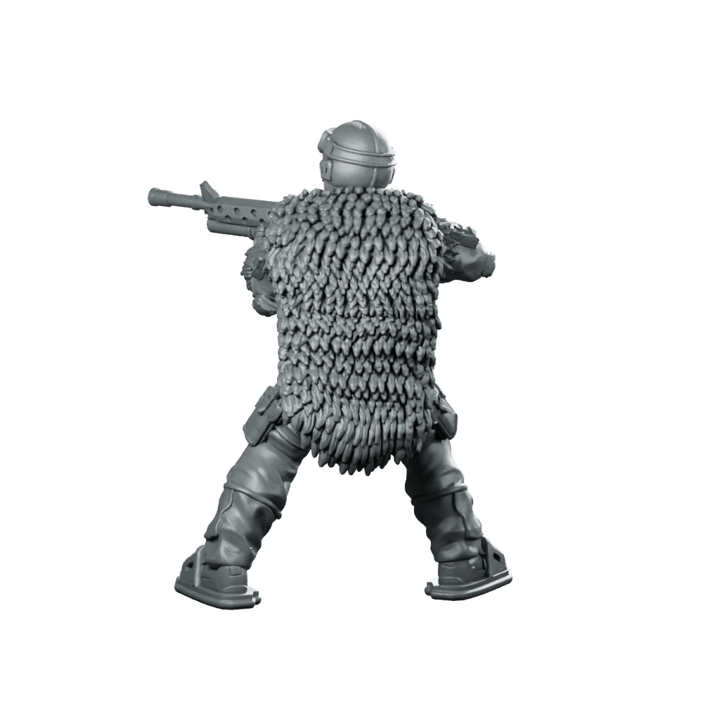 Cobra Snow Serpent Trooper 1 Miniature Winter Sci - Fi - Papsikels Miniatures - We Print Miniatures