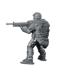 Cobra Snow Serpent Trooper 1 Miniature Winter Sci - Fi - Papsikels Miniatures - We Print Miniatures