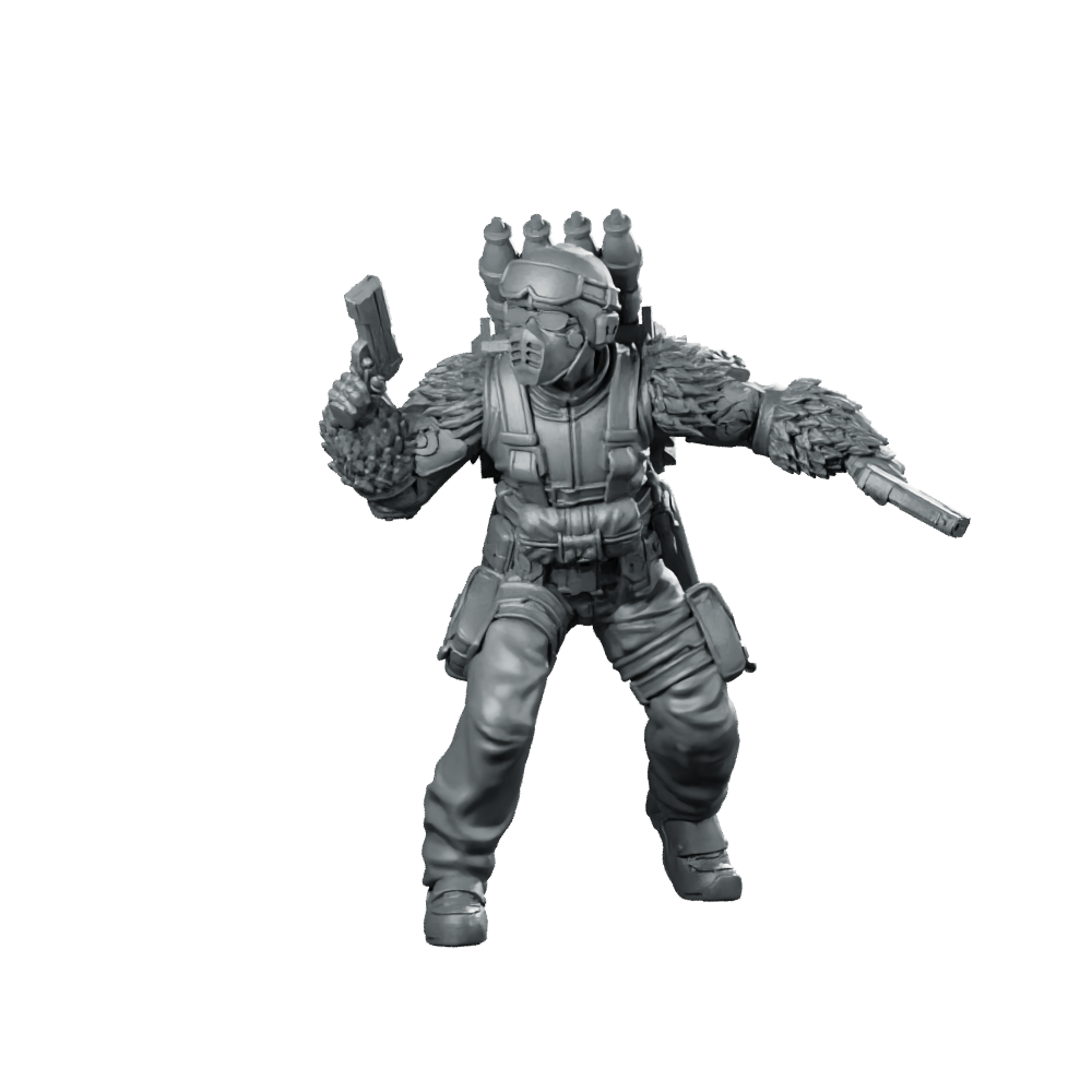 Cobra Snow Serpent Trooper 3 Miniature Arctic - Papsikels Miniatures - We Print Miniatures