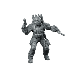 Cobra Snow Serpent Trooper 3 Miniature Arctic - Papsikels Miniatures - We Print Miniatures