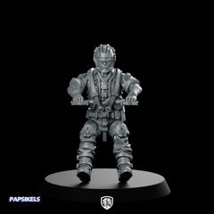 Cobra Tele Viper Hover Bike Rider Miniature