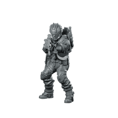 Cobra Tele Viper Trooper 1 Miniature Rifle - Papsikels Miniatures - We Print Miniatures
