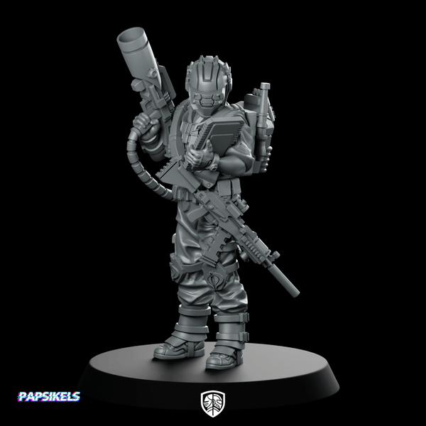 Cobra Tele Viper Trooper 3 Miniature Tactical - Papsikels Miniatures - We Print Miniatures