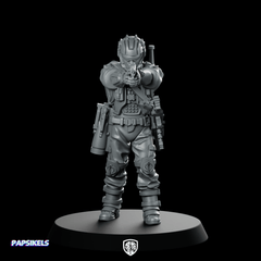 Cobra Tele Viper Trooper 4 Miniature Tactical - Papsikels Miniatures - We Print Miniatures