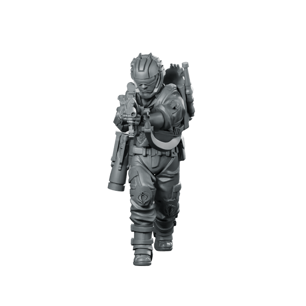Cobra Tele Viper Trooper 5 Miniature Cobra - Papsikels Miniatures - We Print Miniatures