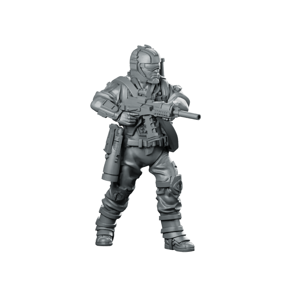 Cobra Tele Viper Trooper 6 Miniature Cobra - Papsikels Miniatures - We Print Miniatures
