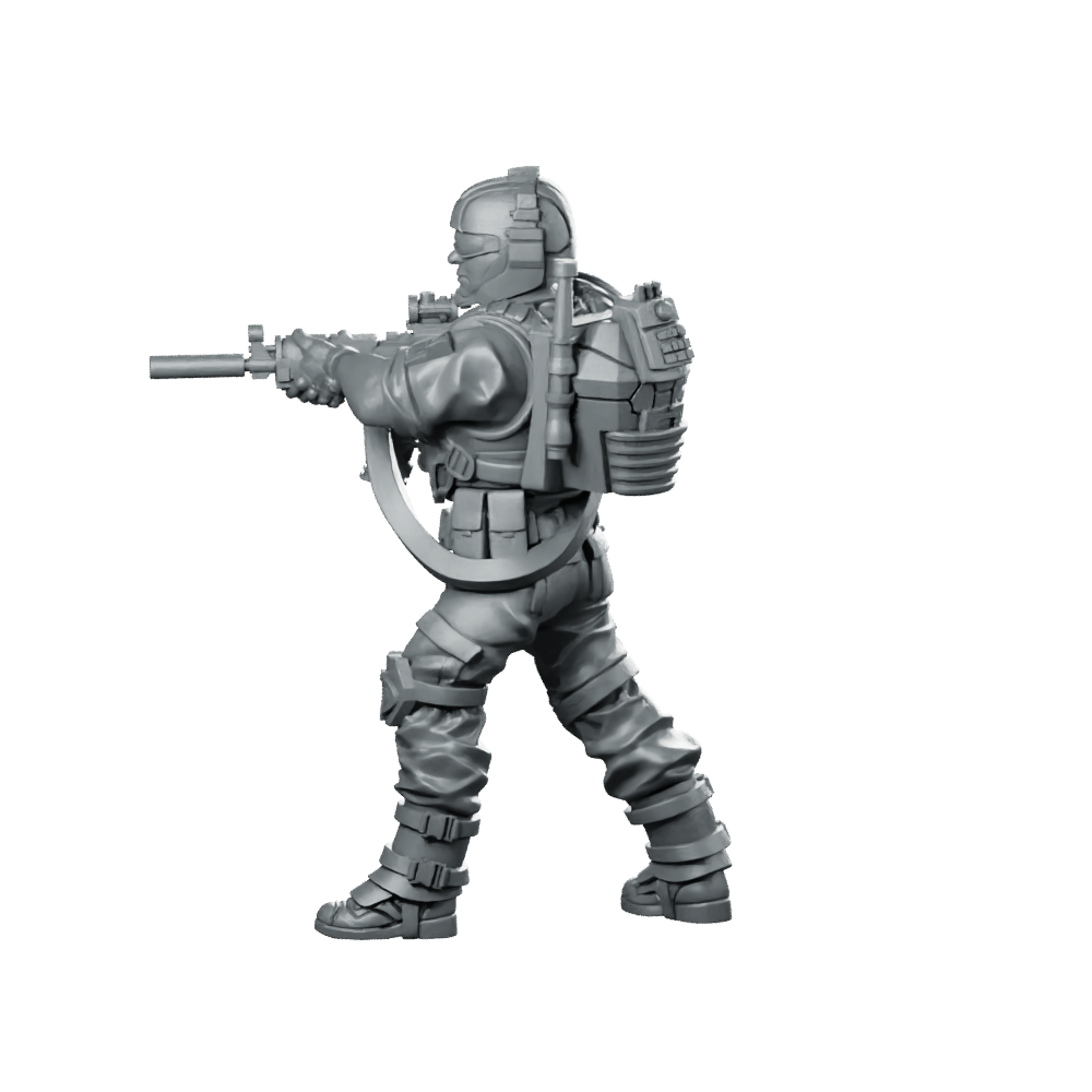 Cobra Tele Viper Trooper 6 Miniature Cobra - Papsikels Miniatures - We Print Miniatures