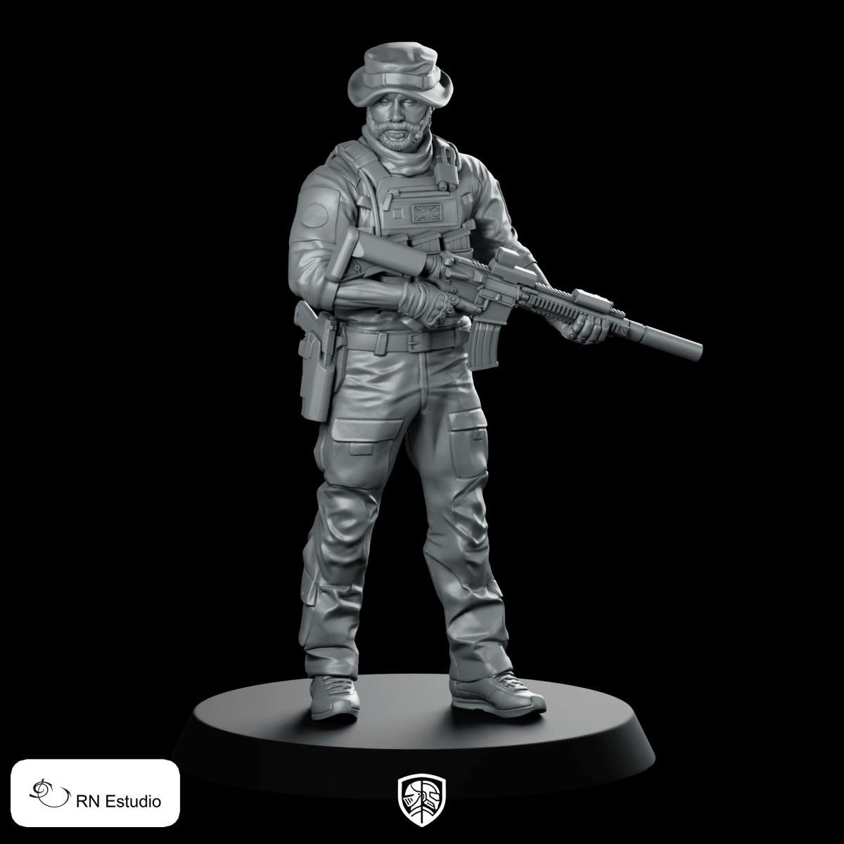 COD Captain Price Warzone Tactical Soldier Hero | We Print Miniatures
