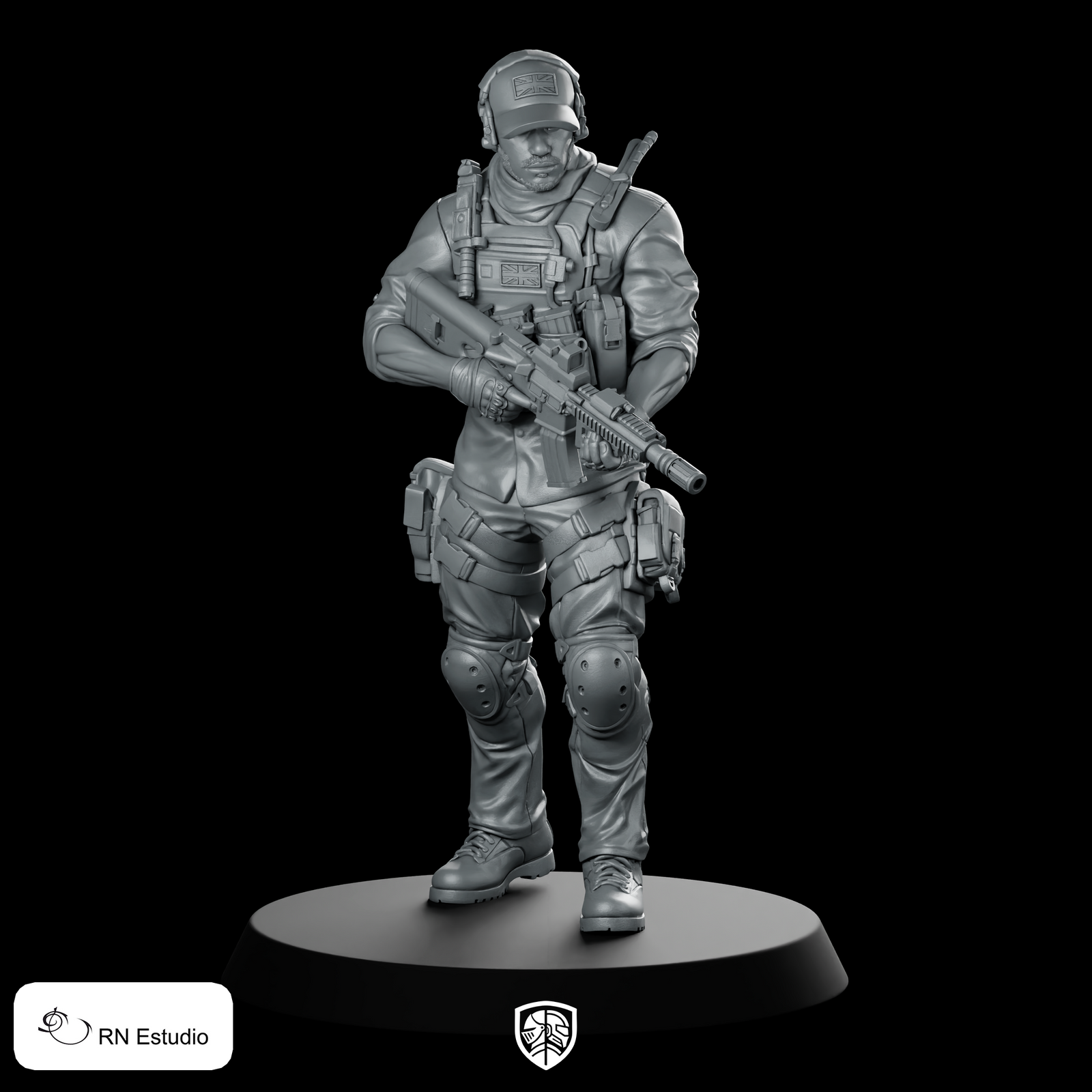 COD Gaz Warzone Miniature Tactical Modern Soldier