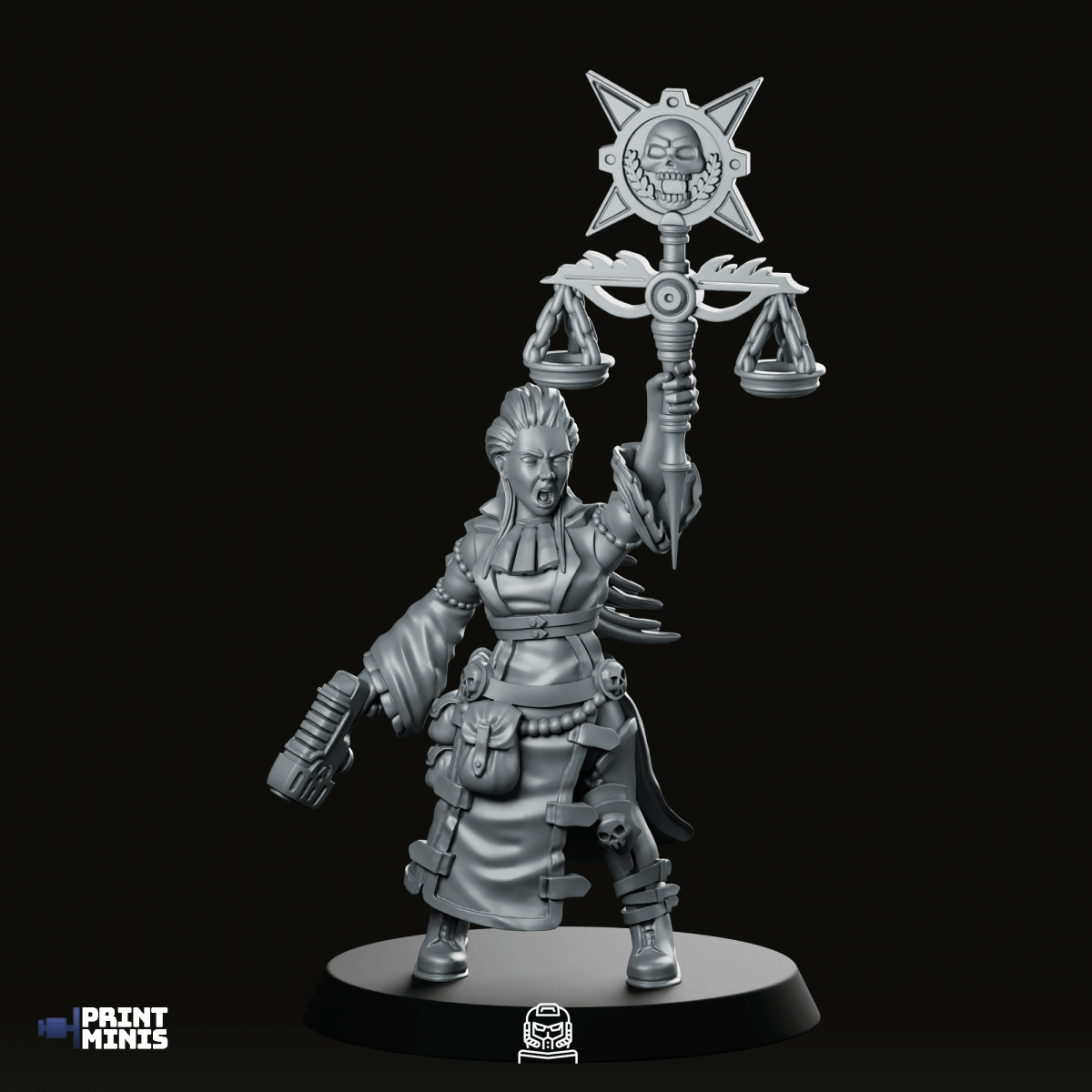Coin Reckoner Miniature - PrintMinis - We Print Miniatures