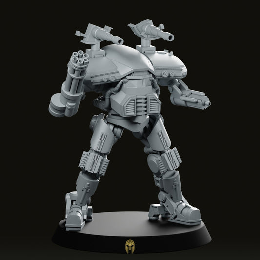 Colonial Assault Mech P11 Marawder C Miniature - We Print Miniatures