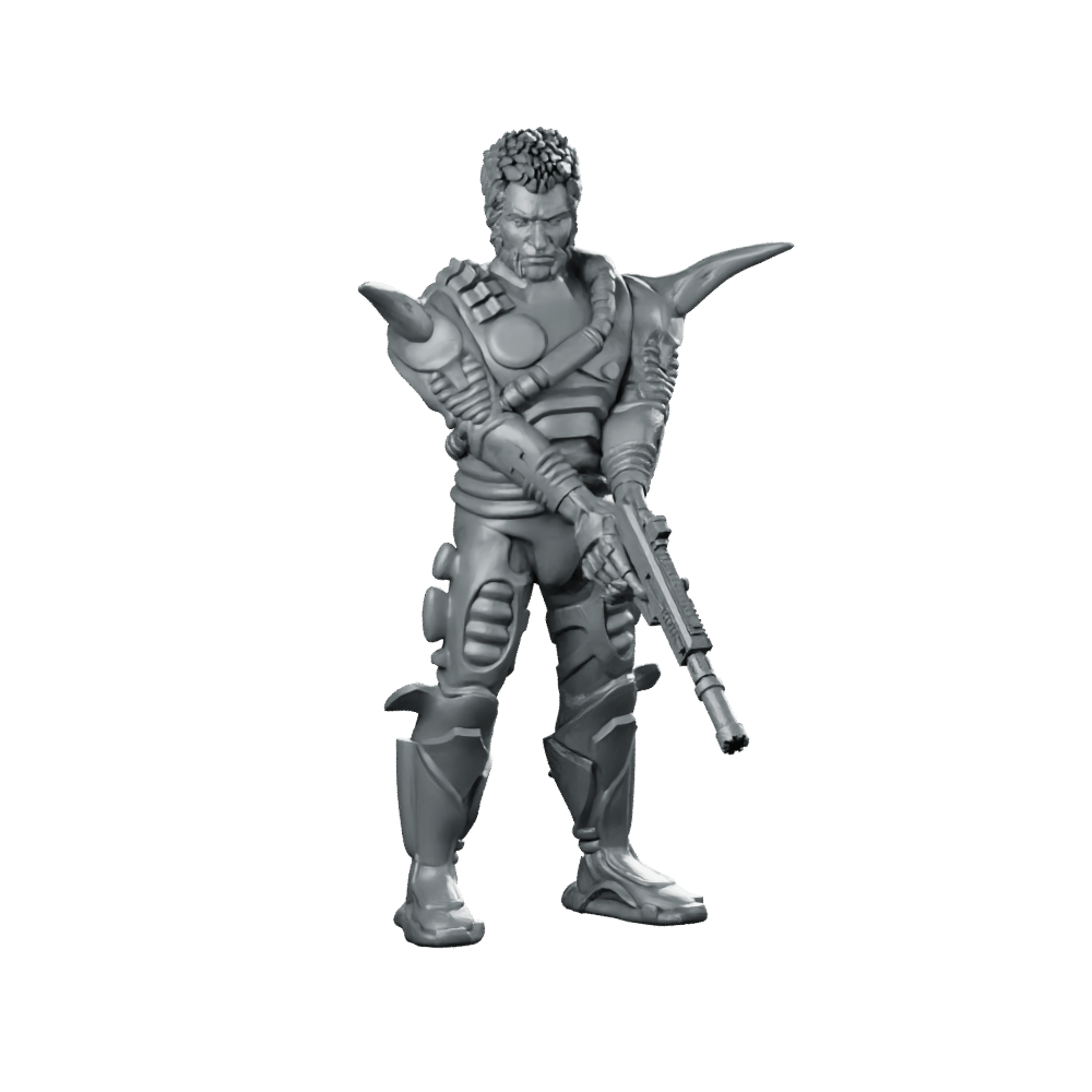 Colonial Marine Ajax Power Suit Pilot 1 Miniature - Papsikels Miniatures - We Print Miniatures