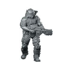 Colonial Marine Combat Medic 1 Combat Medic Miniature 360 Spin 01