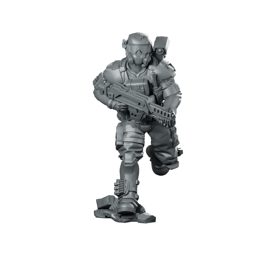 Colonial Marine Combat Medic 2 Combat Medic Miniature 360 Spin 01