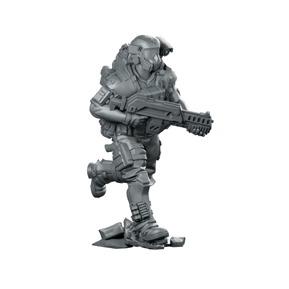Colonial Marine Combat Medic 2 Combat Medic Miniature 360 Spin 02