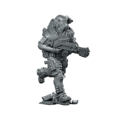 Colonial Marine Combat Medic 2 Combat Medic Miniature 360 Spin 02