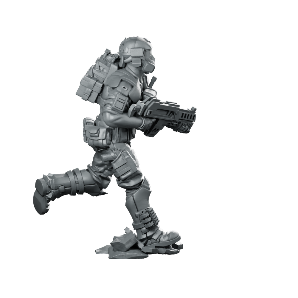 Colonial Marine Combat Medic 2 Combat Medic Miniature 360 Spin 03