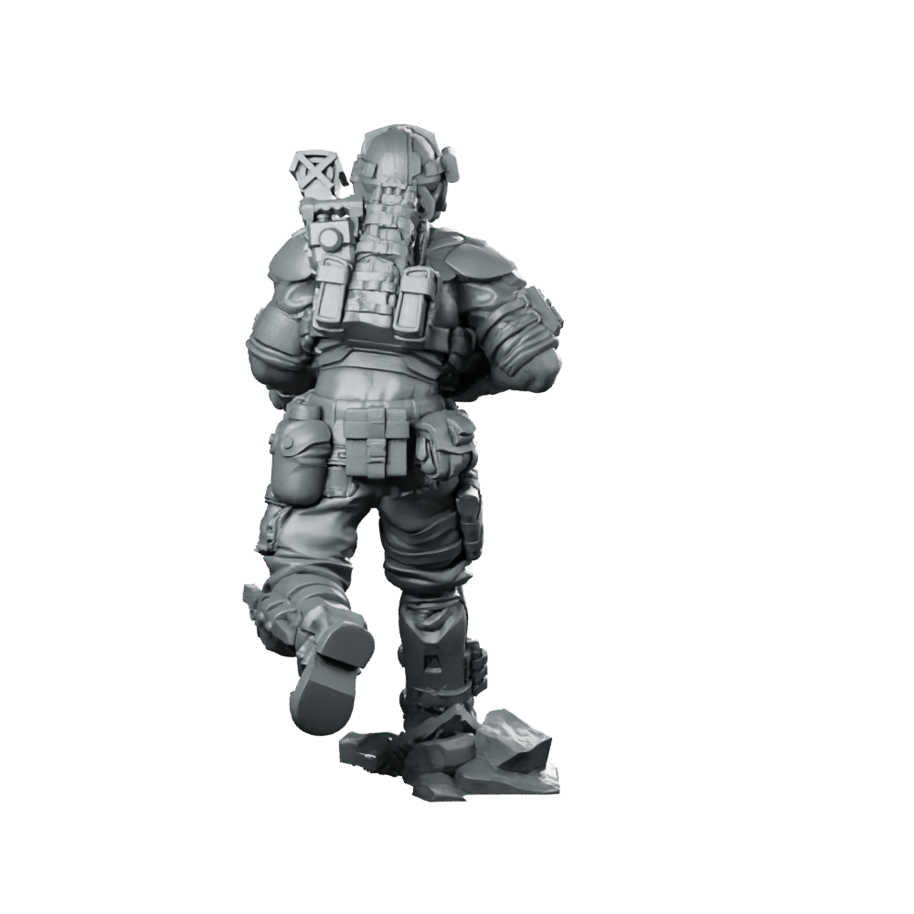 Colonial Marine Combat Medic 2 Combat Medic Miniature 360 Spin 05