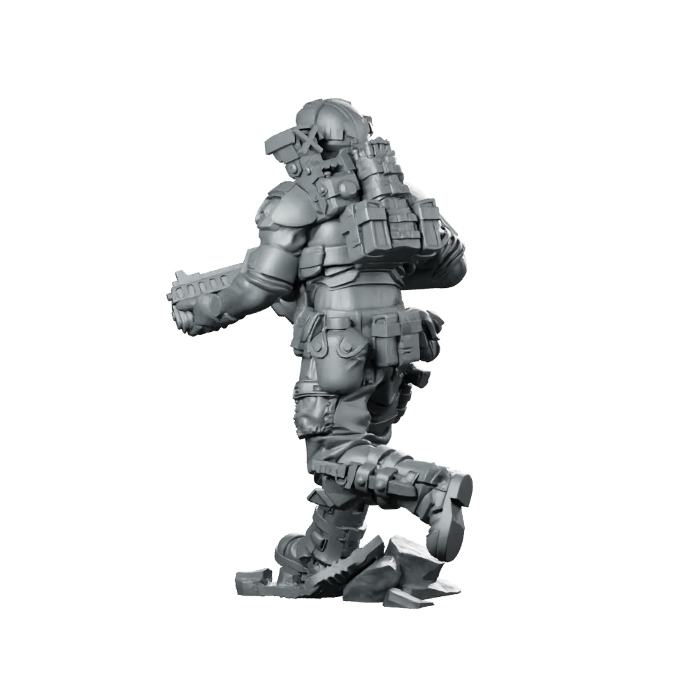 Colonial Marine Combat Medic 2 Combat Medic Miniature 360 Spin 06