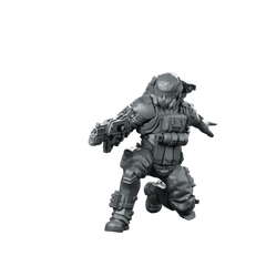 Colonial Marine Combat Medic 3 Combat Medic Miniature 360 Spin 01