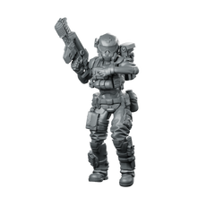 Colonial Marine Combat Medic 4 Combat Medic Miniature 360 Spin 01
