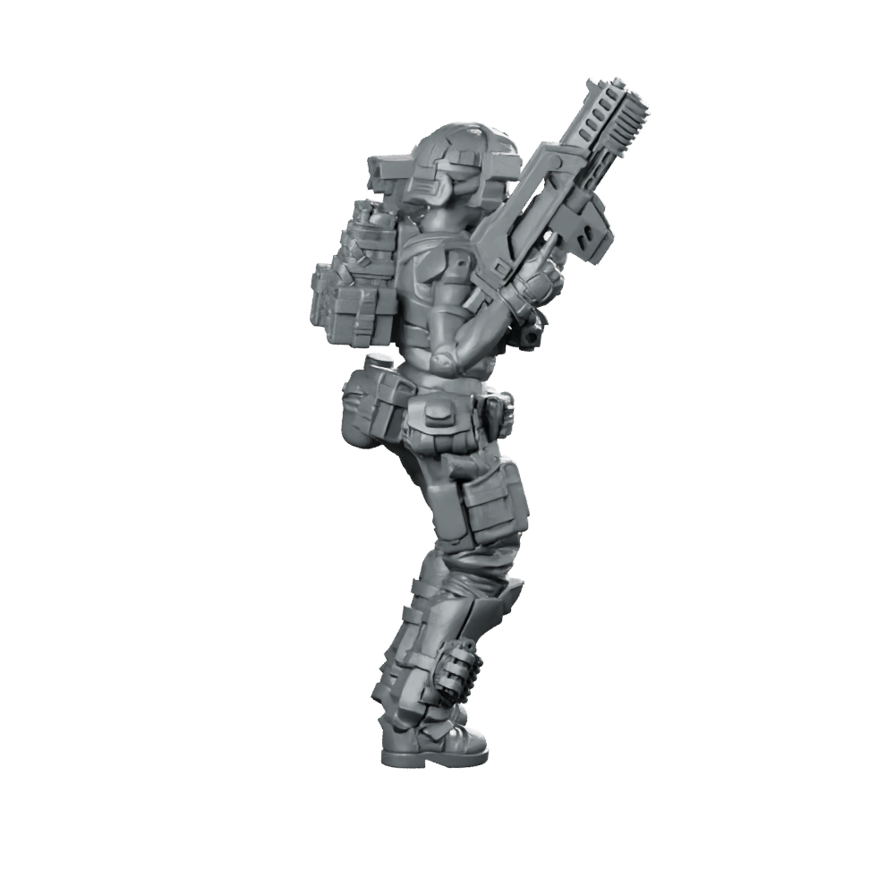 Colonial Marine Combat Medic 4 Combat Medic Miniature 360 Spin 04