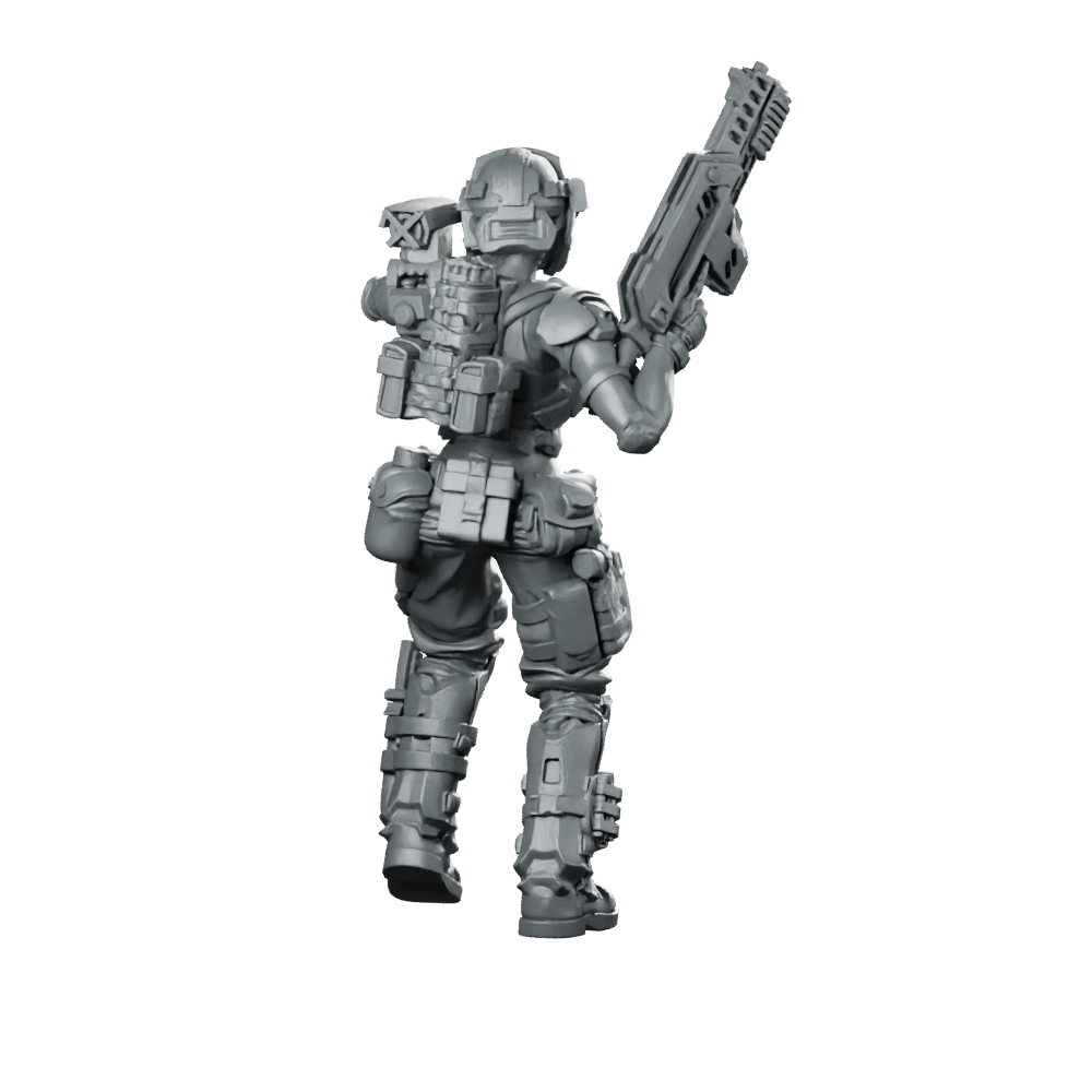 Colonial Marine Combat Medic 4 Combat Medic Miniature 360 Spin 05