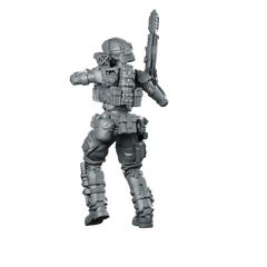 Colonial Marine Combat Medic 4 Combat Medic Miniature 360 Spin 06