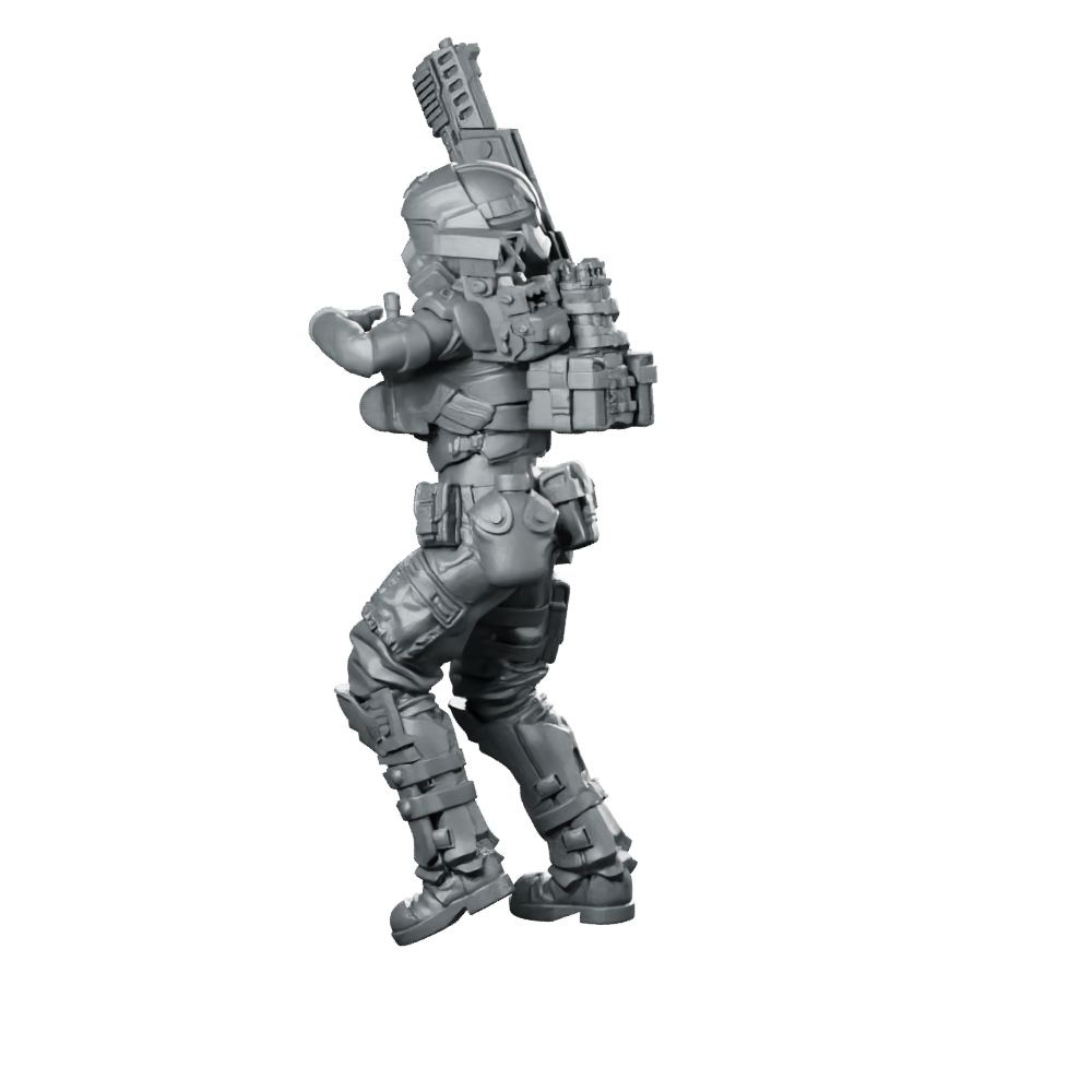 Colonial Marine Combat Medic 4 Combat Medic Miniature 360 Spin 07