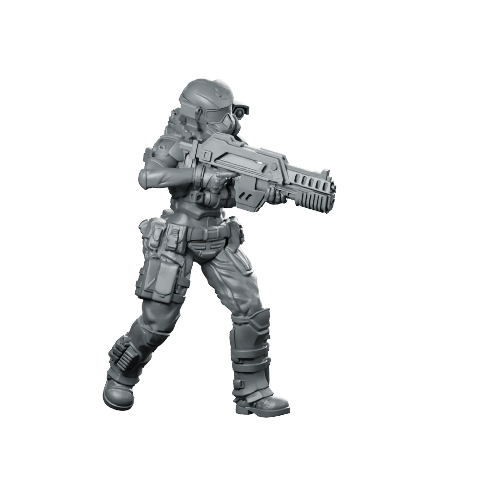 Colonial Marine Combat Medic 5 Combat Medic Miniature 360 Spin 02