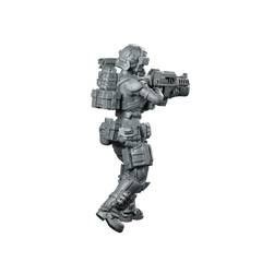 Colonial Marine Combat Medic 5 Combat Medic Miniature 360 Spin 04