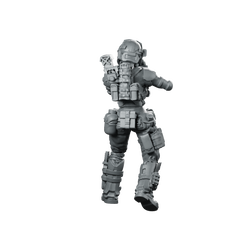 Colonial Marine Combat Medic 5 Combat Medic Miniature 360 Spin 05