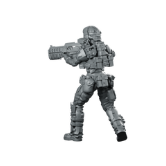 Colonial Marine Combat Medic 5 Combat Medic Miniature 360 Spin 06