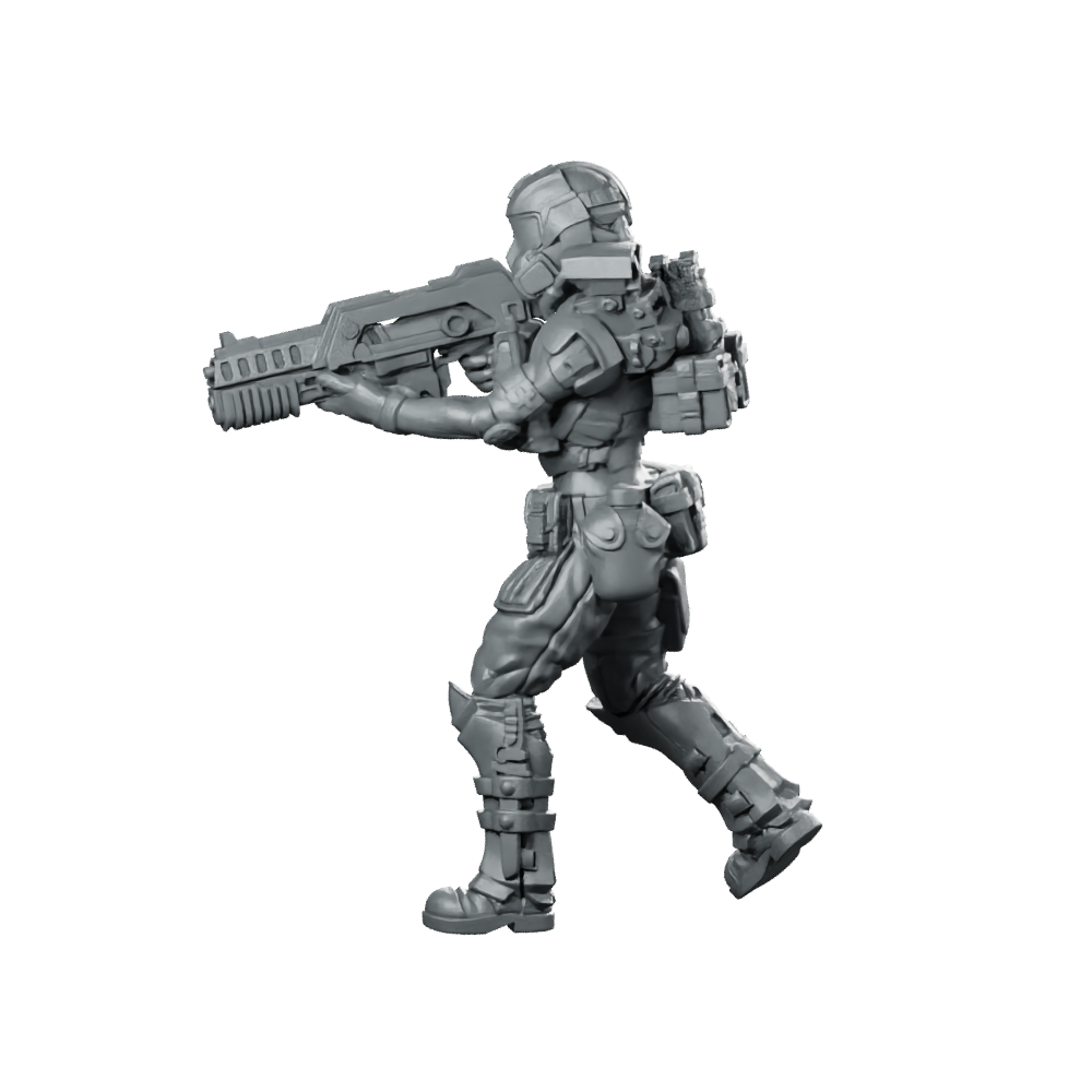 Colonial Marine Combat Medic 5 Combat Medic Miniature 360 Spin 07