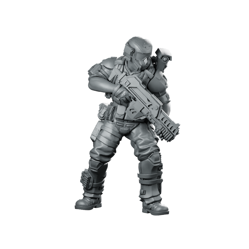 Colonial Marine Combat Medic 6 Combat Medic Miniature 360 Spin 01