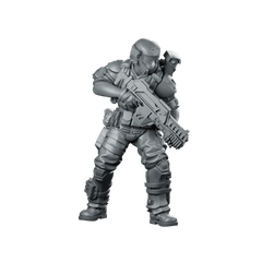 Colonial Marine Combat Medic 6 Combat Medic Miniature 360 Spin 01