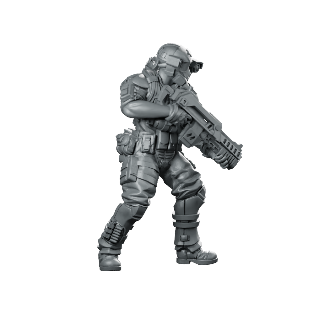 Colonial Marine Combat Medic 6 Combat Medic Miniature 360 Spin 02