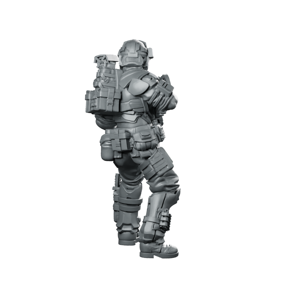 Colonial Marine Combat Medic 6 Combat Medic Miniature 360 Spin 04