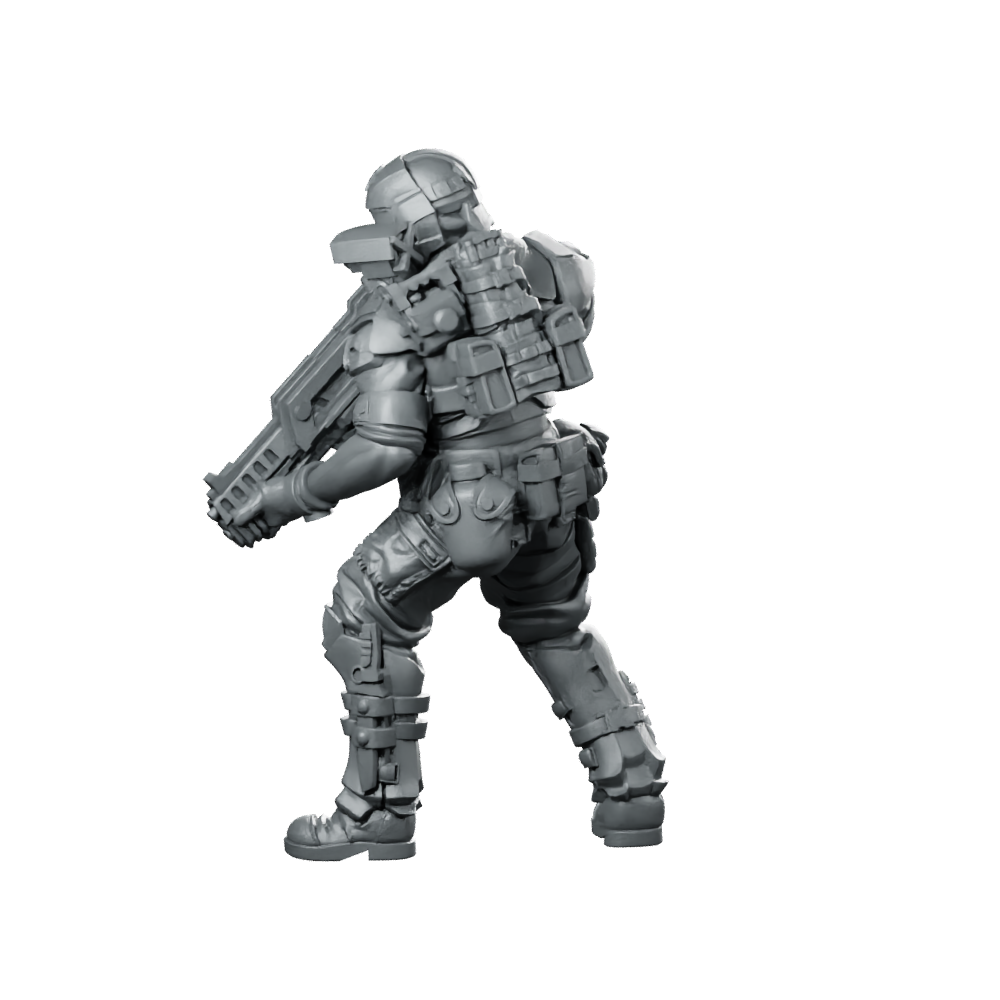 Colonial Marine Combat Medic 6 Combat Medic Miniature 360 Spin 06