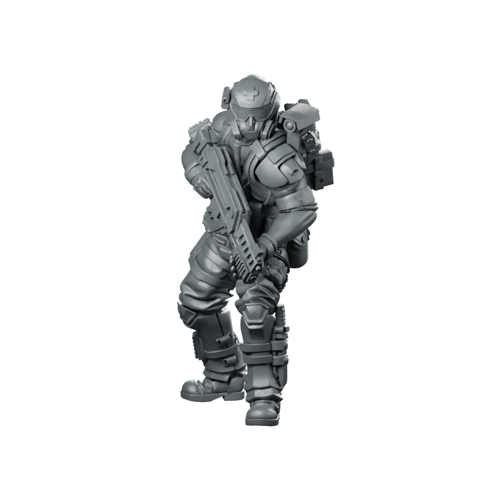 Colonial Marine Combat Medic 6 Combat Medic Miniature 360 Spin 08