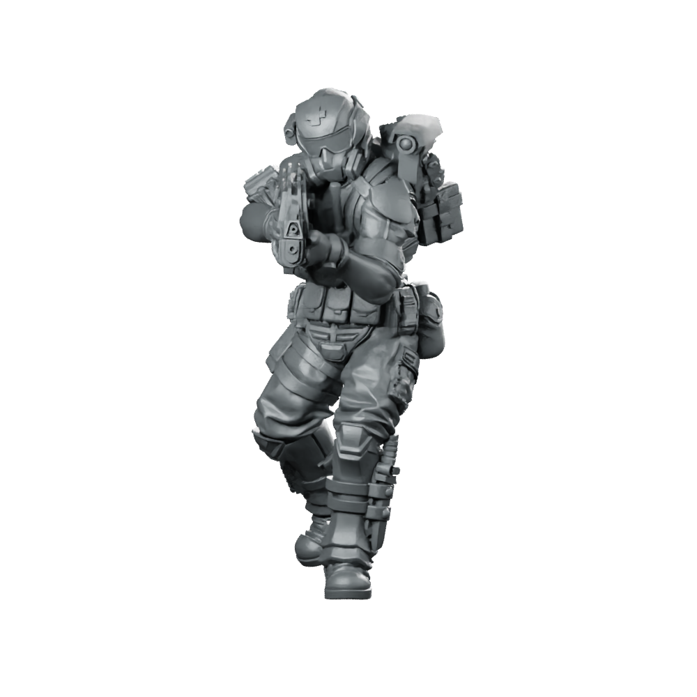 Colonial Marine Combat Medic 8 Combat Medic Miniature 360 Spin 01