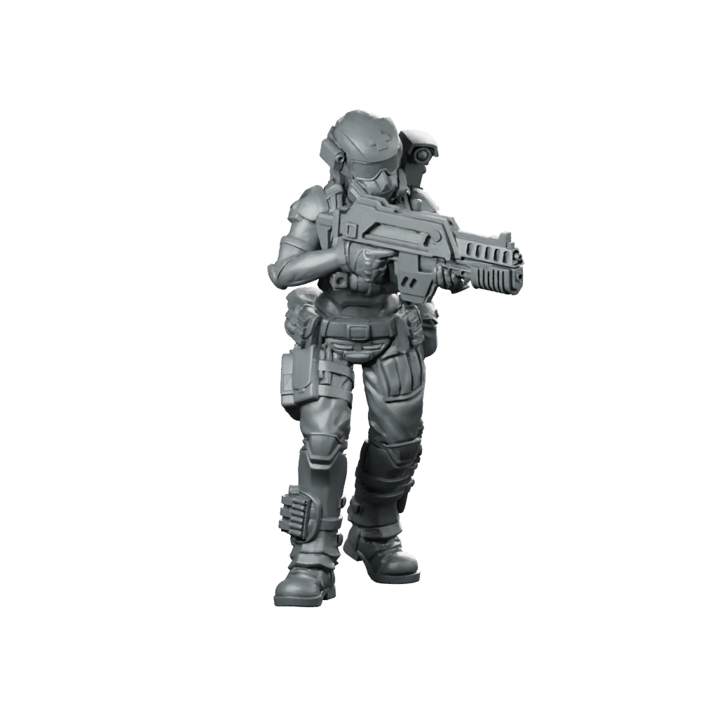 Colonial Marine Combat Medic 9 Combat Medic Miniature 360 Spin 01